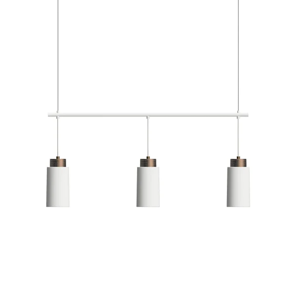 Herstal Edge hanglamp trio Matwit-brons