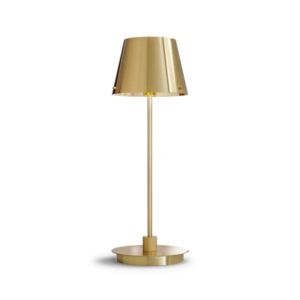 Herstal - Gil il Grande Taffellamp Satin Brass/Satin Brass