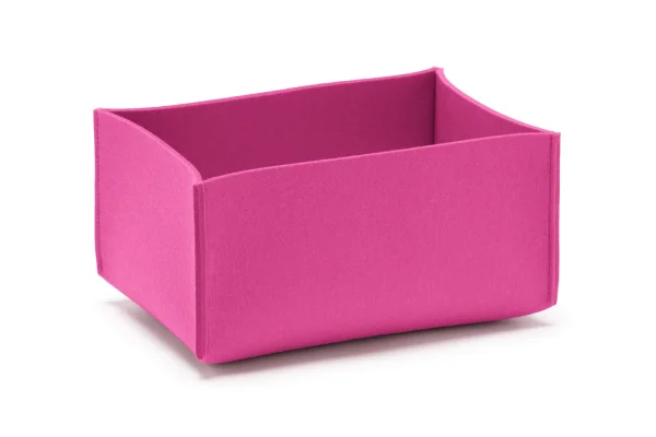 Hey-Sign Opbergmand Rechthoekig Hoog - Rosa
