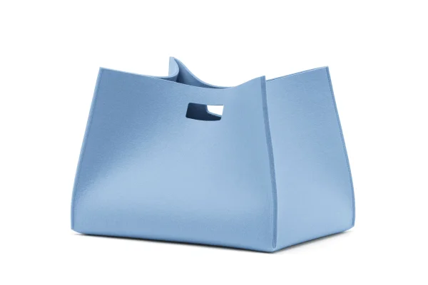 Hey-Sign Tall Box Rechthoekige Opbergmand - pastelblauw