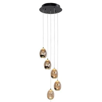 Highlight Hanglamp modern - Metaal - Zwart