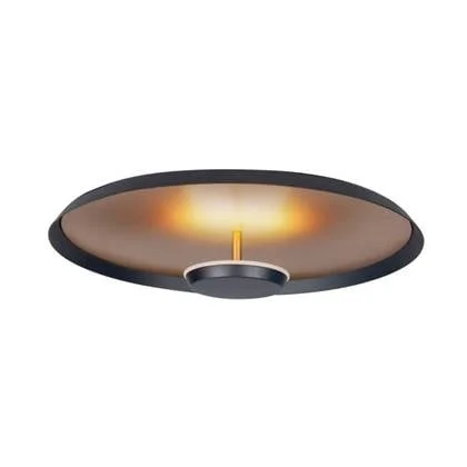 Highlight Plafondlamp Oro Ø 35,5 cm mat goud-zwart