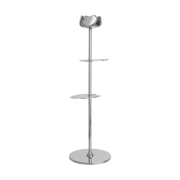 Hilke Collection Ninfea Alta kandelaar 30 cm Vernikkeld messing