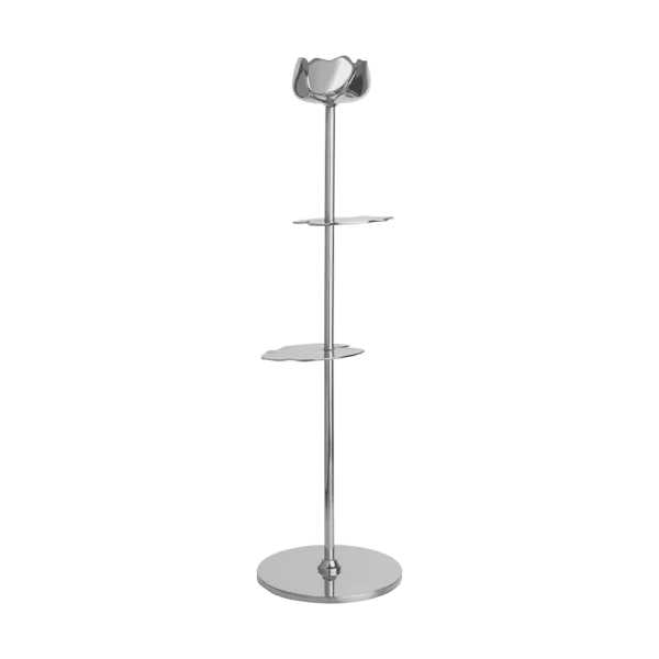 Hilke Collection Ninfea Alta kandelaar 35 cm Vernikkeld messing