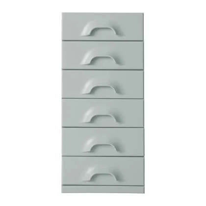 HKliving Chest Ladekast - 6 Lades - Overcast