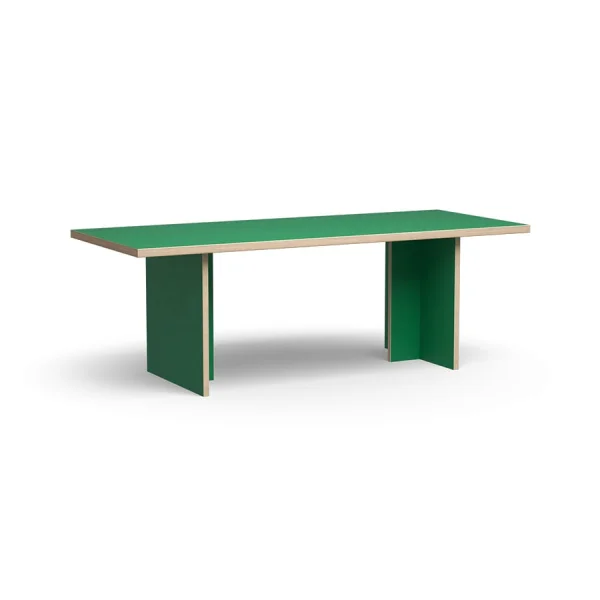 HKLIVING-collectie Eettafel rechthoek groen 220 cm