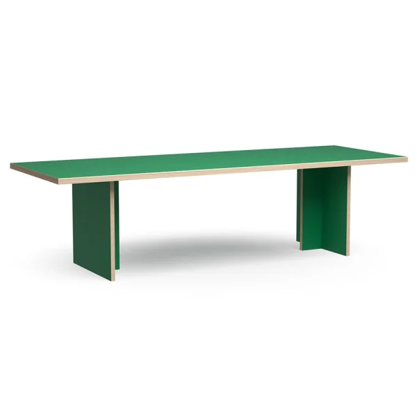 HKLIVING-collectie Eettafel rechthoek groen 280 cm