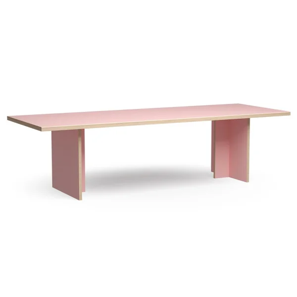 HKLIVING-collectie Eettafel rechthoek roze 280 cm