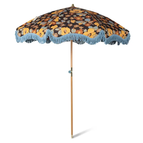 HKLIVING-collectie Strand parasol 'floral energy'