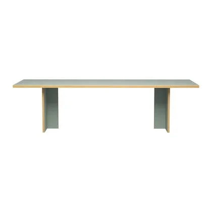HKliving Dining Table Eettafel - 280 x 100 cm - Pale Green