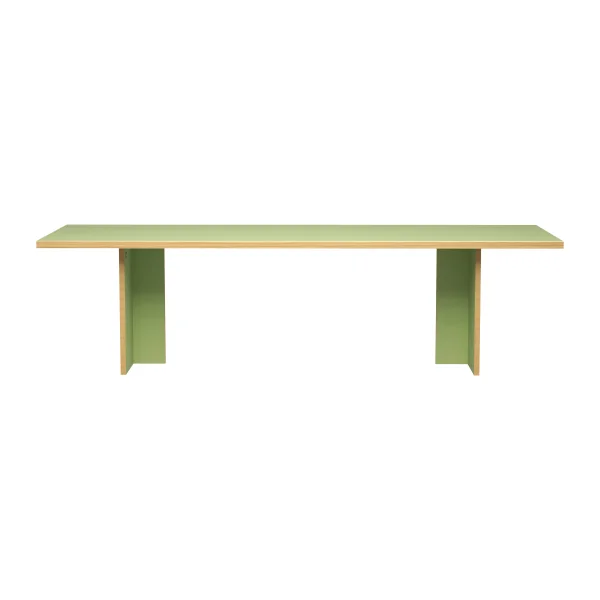HKliving Dining Table Eettafel - 280 x 100 cm - Pistachio