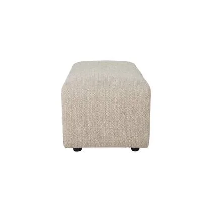 HKliving Jax Bank Element - Hocker Small - Bouclé - Taupe