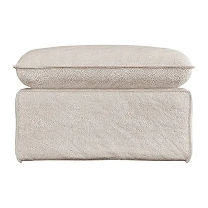 HKliving Nomad Hocker - Bouclé - Taupe