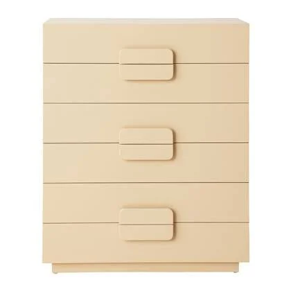 HKliving Spacious Ladekast - 6 Lades - Crème