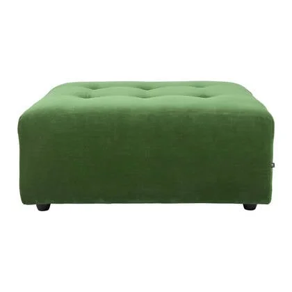 HKliving Vint Bank Element - Hocker - Royal Velvet - Groen