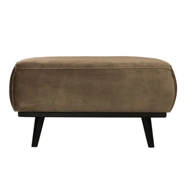 Hocker Statement Fluweel - Taupe