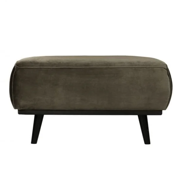 Hocker Statement Fluweel - Warm groen