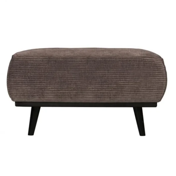 Hocker Statement ribstof - Taupe