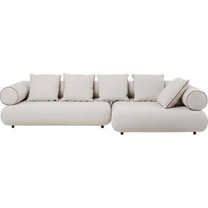 Hoekbank Splendido creme rechts Kare Design