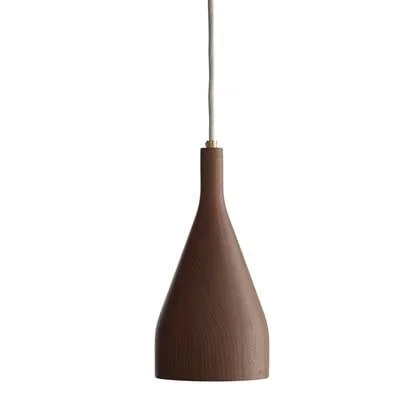 Hollands Licht Timber hanglamp small Ø6.8 walnoot