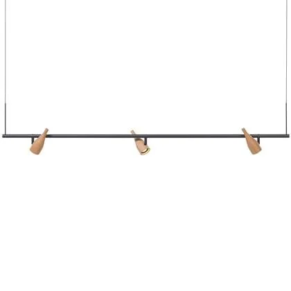 Hollands Licht Timber Line 3 hanglamp LED eiken
