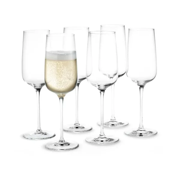 Holmegaard Bouquet champagneglas 6-pack 29 cl Bouquet champagneglas 6-pack 29 cl
