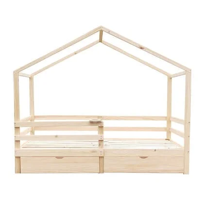 Home Deluxe kinderbed Natuur Met lades