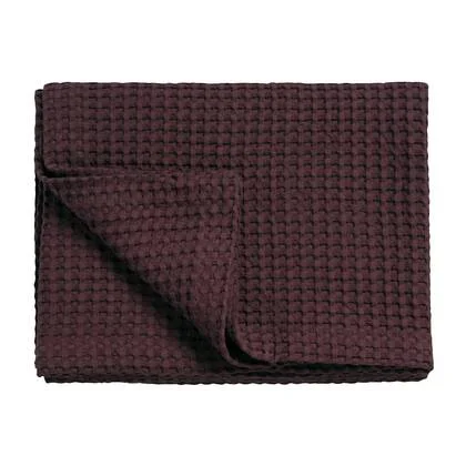 Home Pique Sprei Winetasting | 270 x 250 cm | Rood | Paars | Katoen