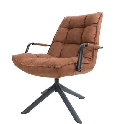 Home67 - Fauteuil Dorus Arm Cowboy - Cognac 215