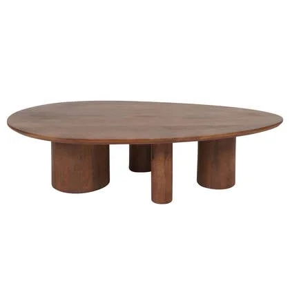 Home67 - Salontafel Amir 140 x 80 cm - Mangohout