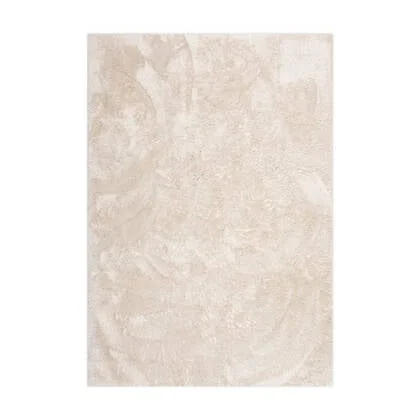 Hoogpolig vloerkleed Odelia beige|wit - Interieur05 - 330 x 240 cm