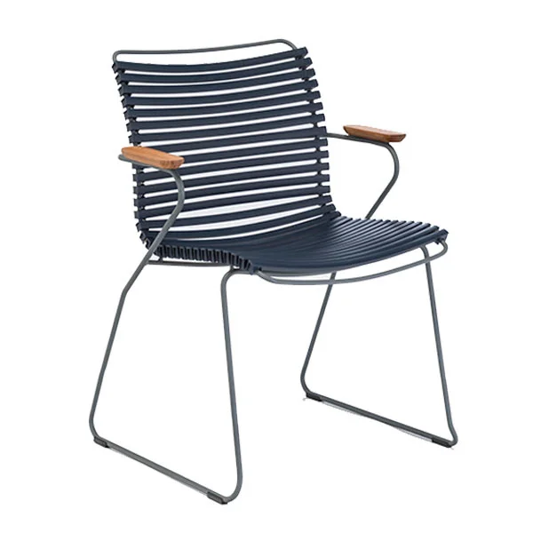 Houe-collectie CLICK armchair tuinstoel dark blue