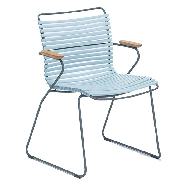 Houe-collectie CLICK armchair tuinstoel dusty light blue