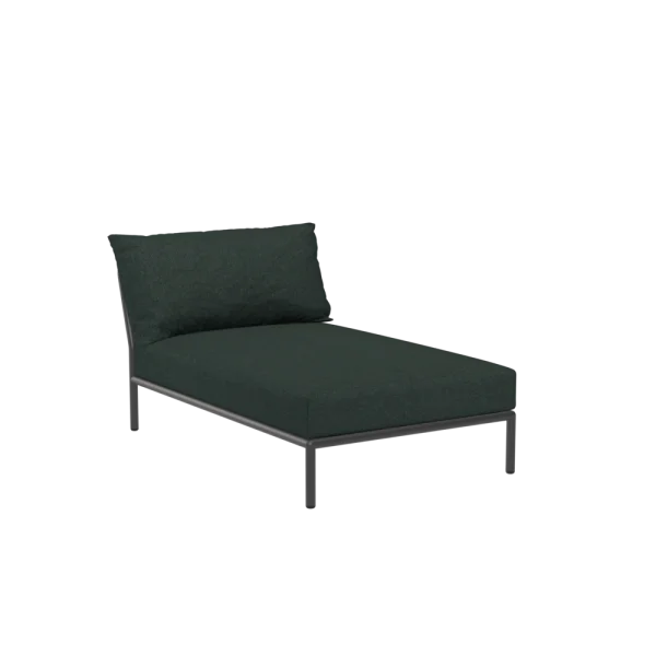 HOUE LEVEL 2 Chaise Longue - Sunbrella Heritage alpine green