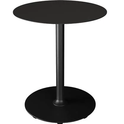 Houe Pico tuintafel Ø64 Black, rond onderstel