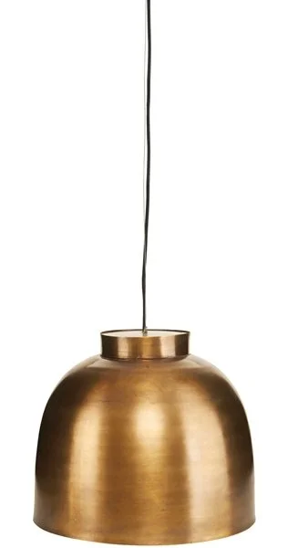 House Doctor-collectie Hanglamp 'Bowl' brass