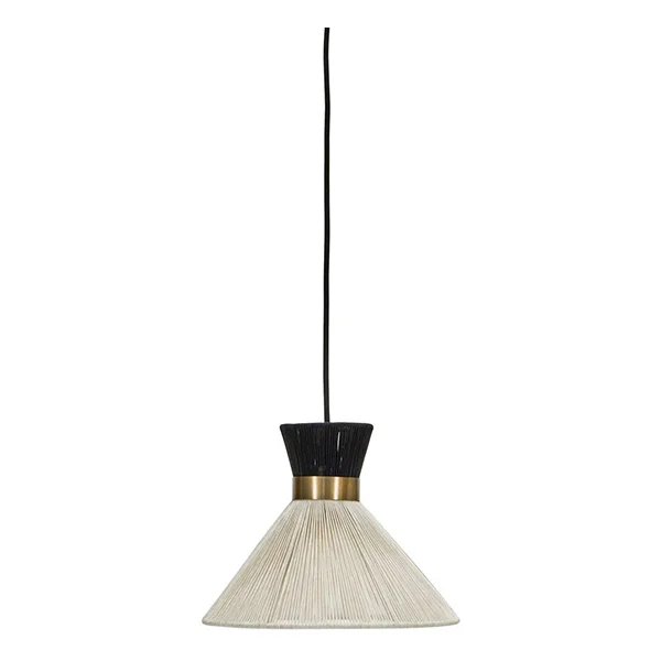 House Doctor-collectie Hanglamp Cord Zwart