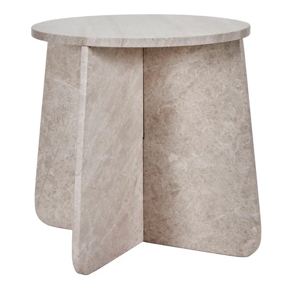 House Doctor-collectie Side table Marb Beige