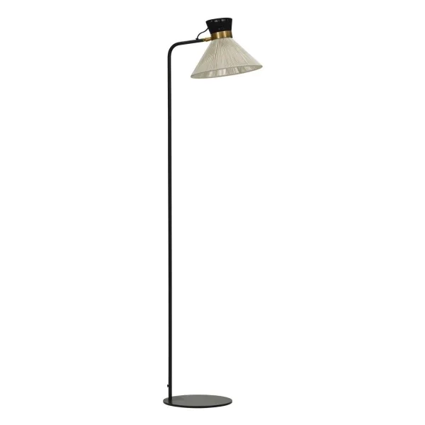 House Doctor-collectie Vloerlamp Cord Zwart