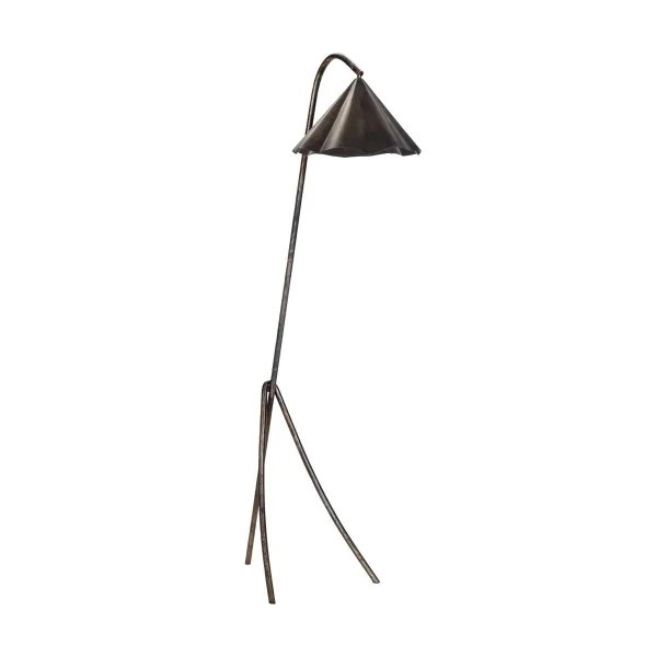 House Doctor-collectie Vloerlamp Flola Antiek bruin