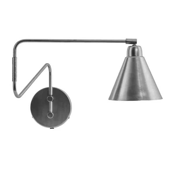 House Doctor - Game wandlamp 76 cm zilver metaal E14