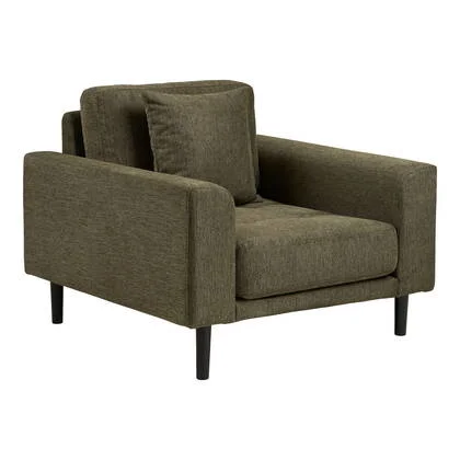 House Nordic - Fauteuil Groen Stof - 92x90x54cm - Lido