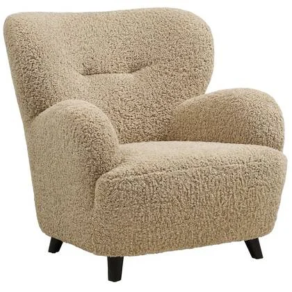 House Nordic Lunaro Loungestoel Lichtbruin