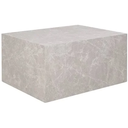 House Nordic - Salontafel Marmerlook - 80x60x40cm