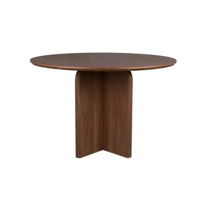 Housecraft Laurent Eettafel 120 cm Rond Hout Bruin