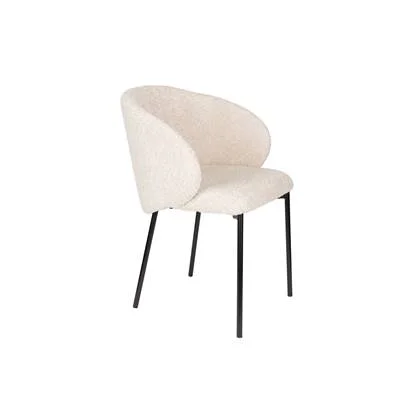 Housecraft Living Ayle Eetkamerstoelen Off White - Set van 2