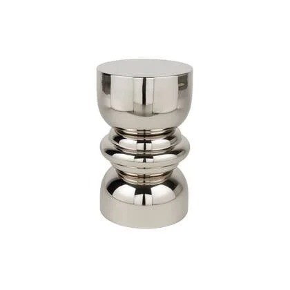 Housecraft Living Kinga Bijzettafel Rond 29.50 cm Zilver