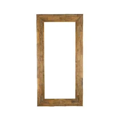 Housecraft Living Lias Spiegel| Wandspiegel 100x200 cm Hout - Bruin