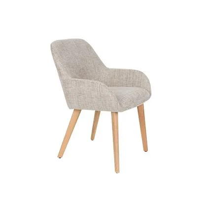 Housecraft Living Loua Eetkamerstoelen Beige| Bruin - Set van 2