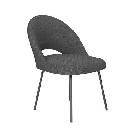 Housecraft Living Mick Eetkamerstoel Metaal Grijs